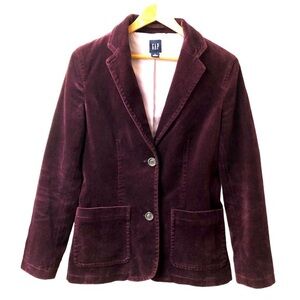 Vintage Gap Velvet Blazer Dinner Jacket
